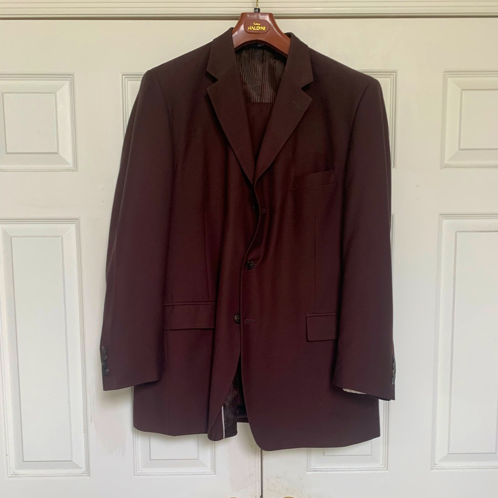 Vintage 1990s Classic Brown Suit